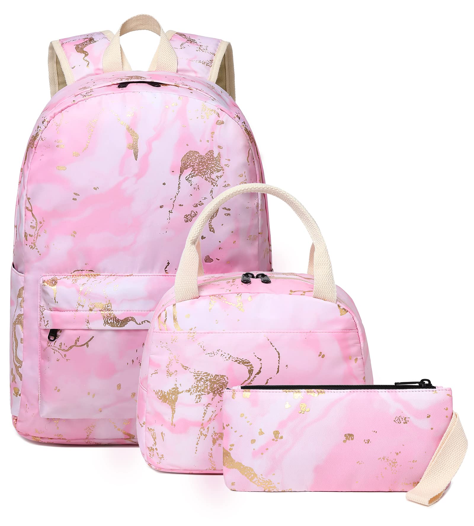 Foto 2 pulgar | Mochila con Lonchera y Lapicera Bluboon Rosa-Venta Internacional