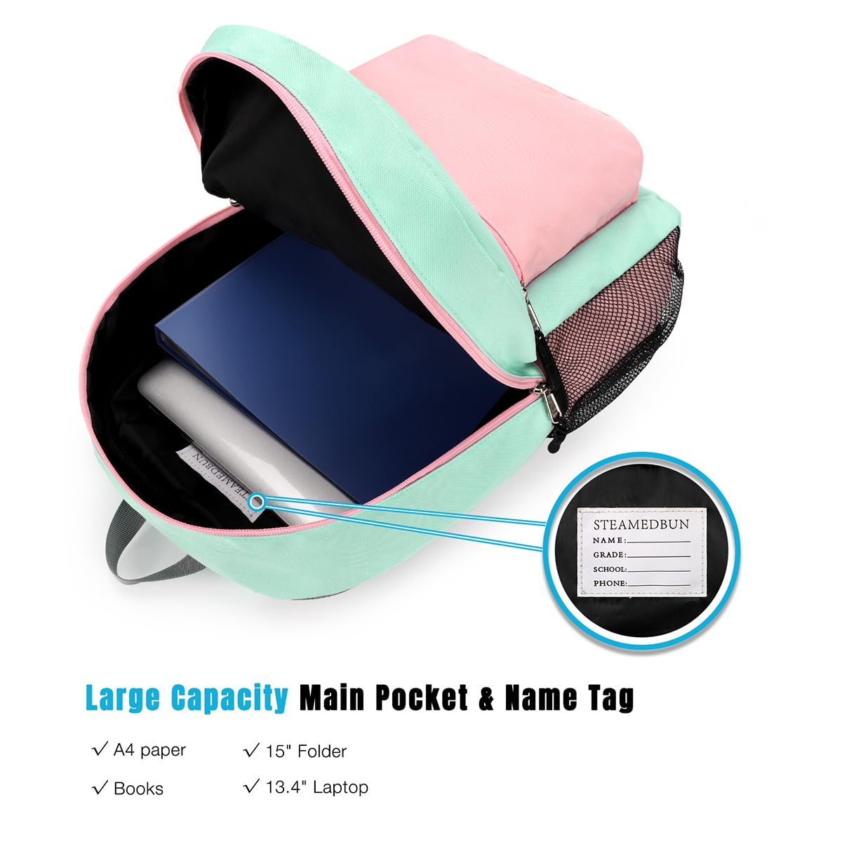 Foto 4 | Mochila Steamedbun Infantil-Venta Internacional