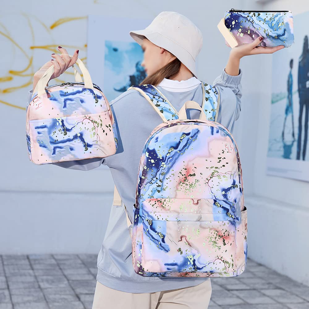 Foto 2 | Mochila con Lonchera y Lapicera Bluboon Juvenil-Venta Internacional