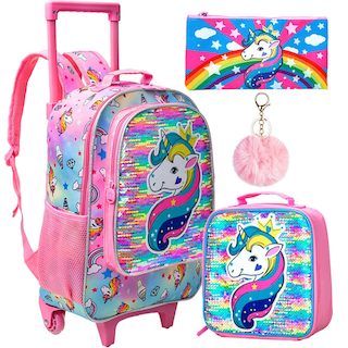 Foto 1 | Mochila con Lonchera y Lapicera Agsdon Infantil-Venta Internacional