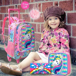 Foto 2 | Mochila con Lonchera y Lapicera Agsdon Infantil-Venta Internacional