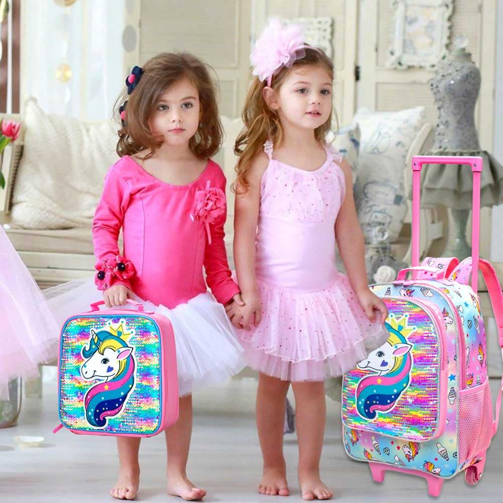 Foto 5 pulgar | Mochila con Lonchera y Lapicera Agsdon Infantil-Venta Internacional