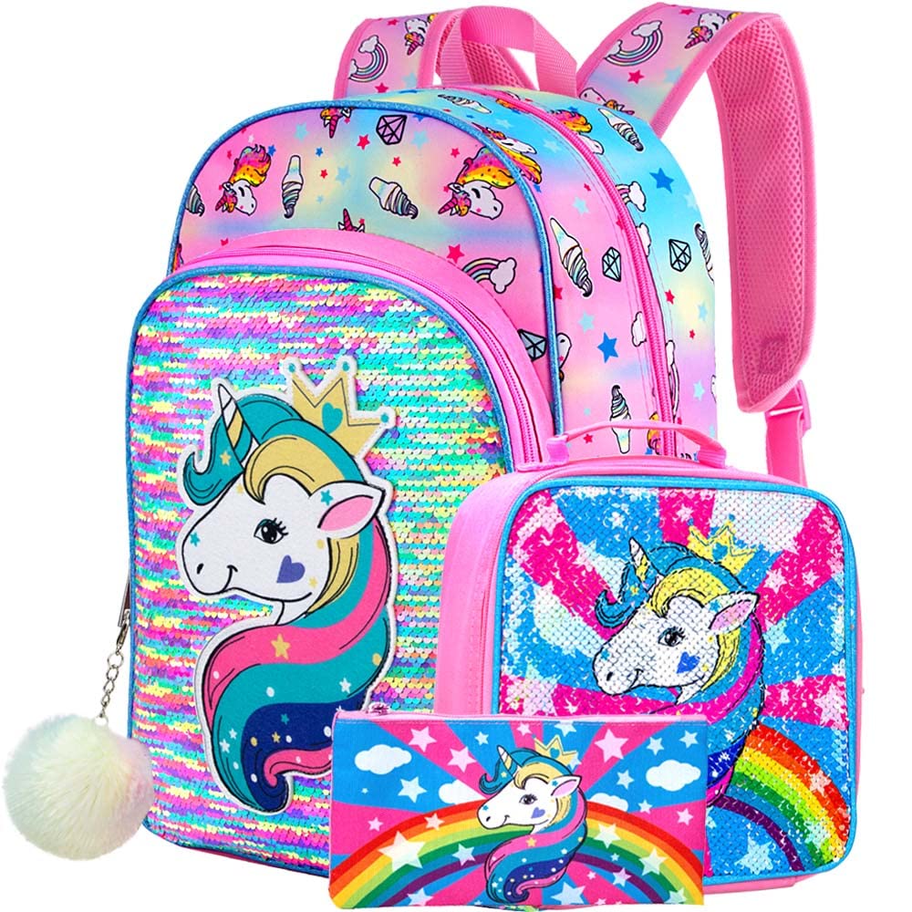 Foto 2 pulgar | Mochila con Lonchera y Lapicera Agsdon Infantil-Venta Internacional