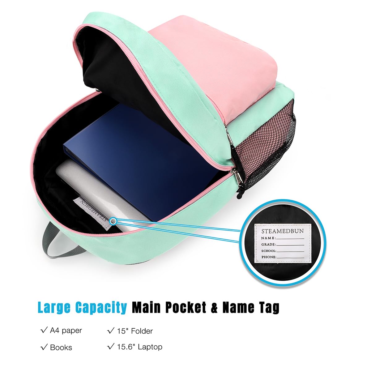 Foto 4 pulgar | Mochila Steamedbun Infantil-Venta Internacional