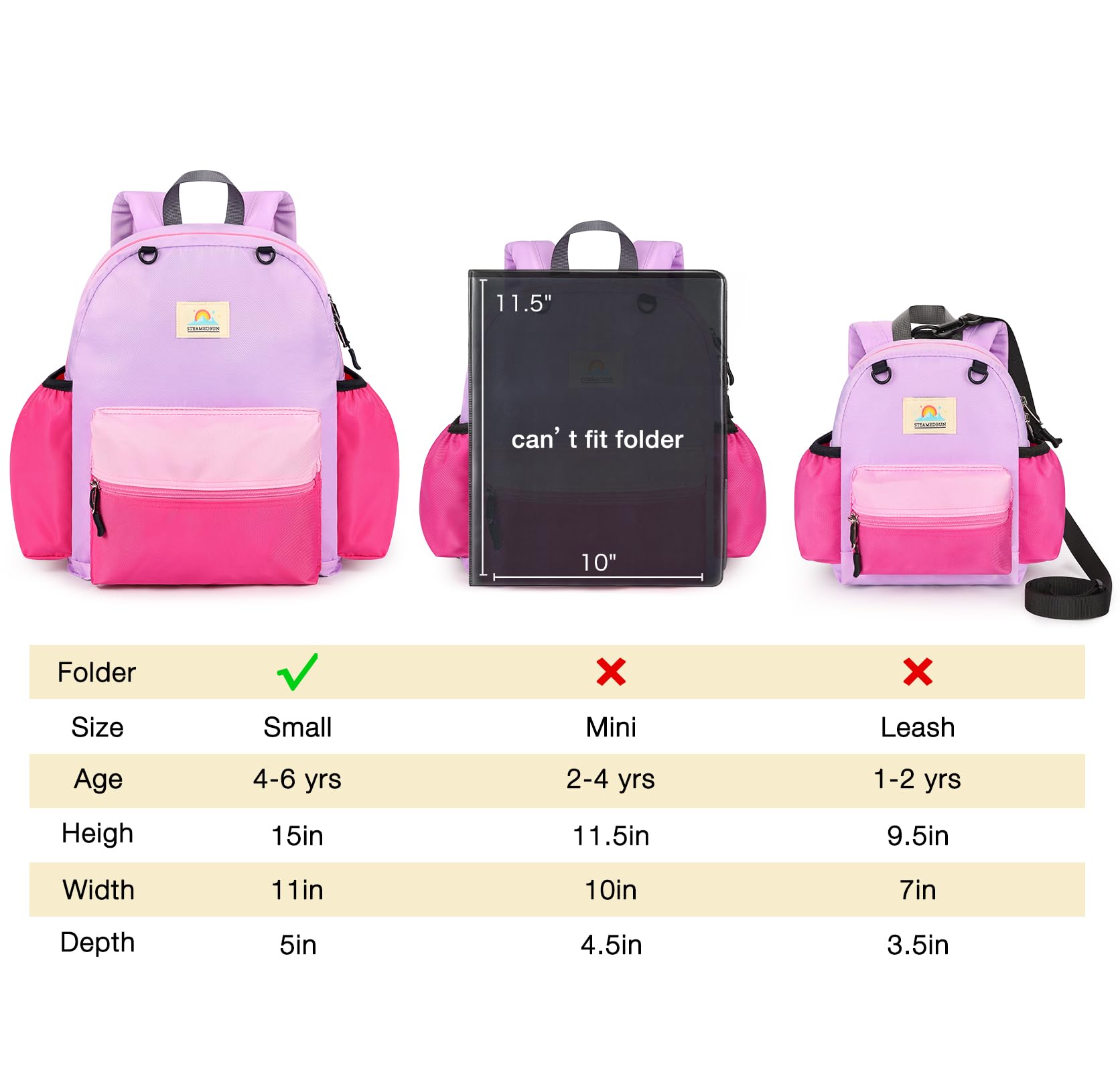 Foto 8 pulgar | Mochila Steamedbun Infantil-Venta Internacional