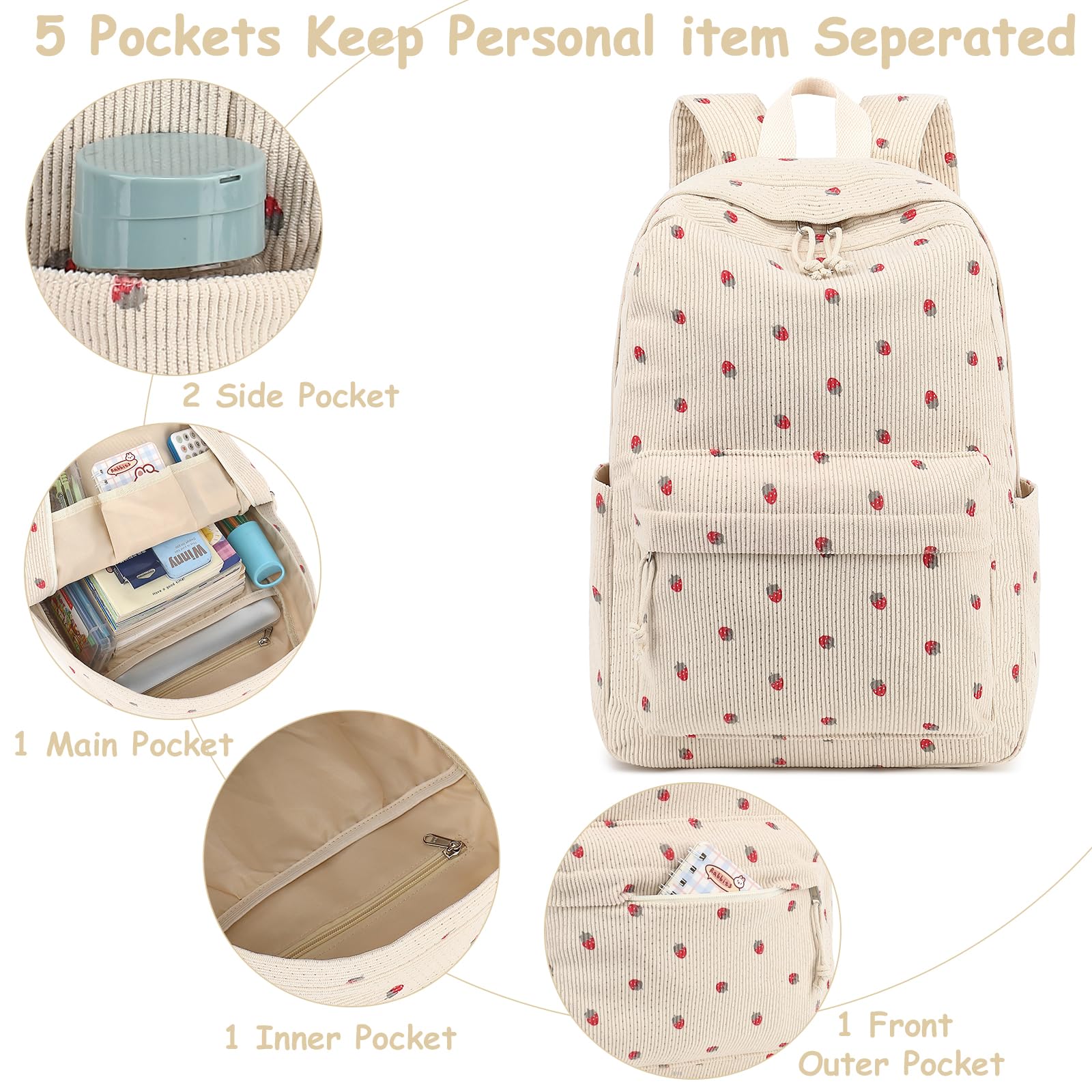Foto 5 pulgar | Mochila con Lonchera y Lapicera Bluboon Infantil-Venta Internacional