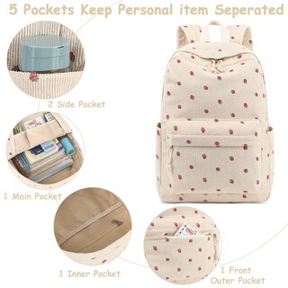 Foto 4 | Mochila con Lonchera y Lapicera Bluboon Infantil-Venta Internacional