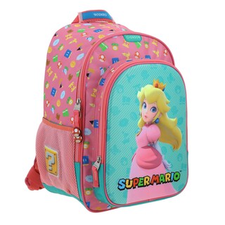 Foto 5 | Mochila Escolar Chenson Mario Bros Primaria Princesa Peach Shaw Mb66348-p