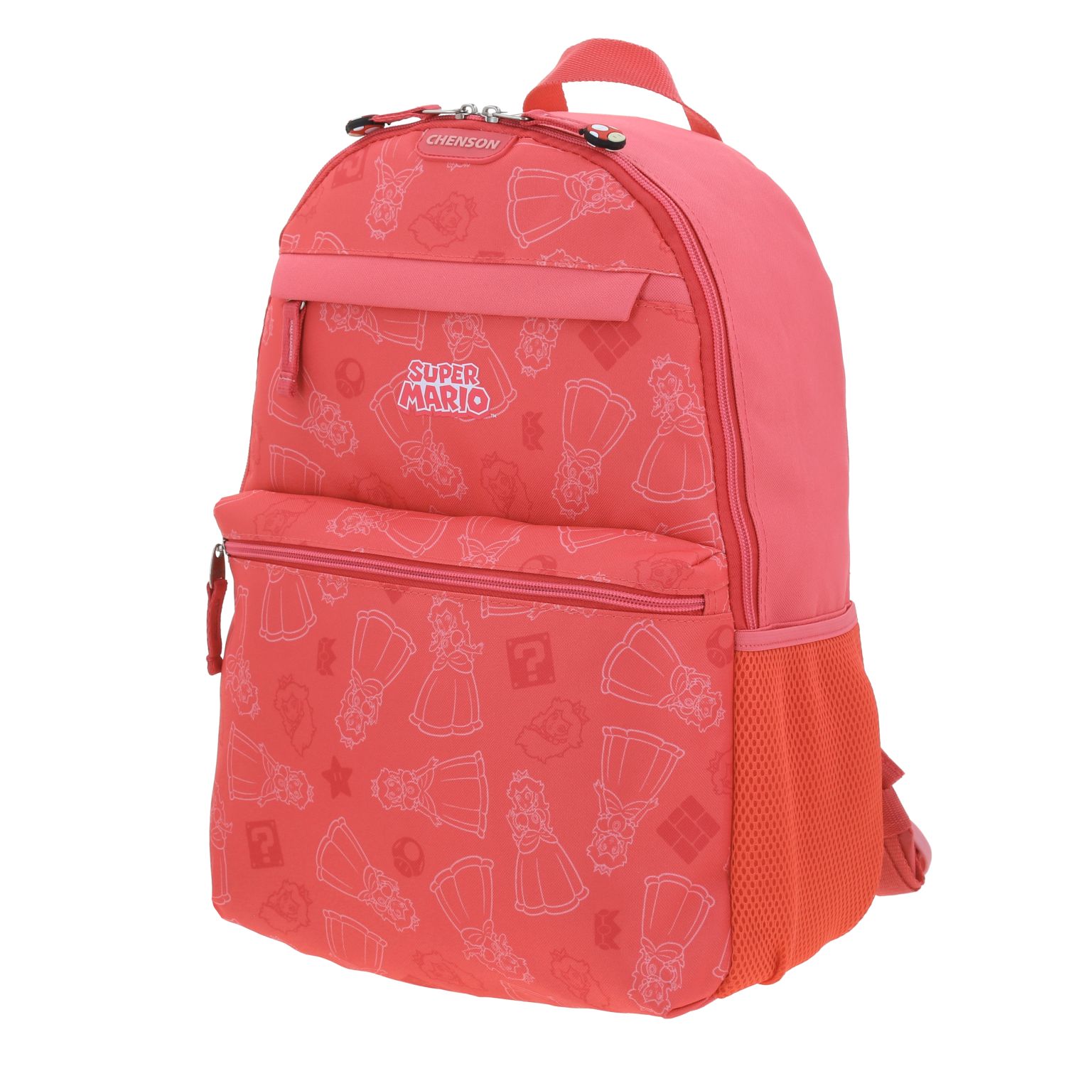 Foto 4 pulgar | Mochila Escolar Grande Chenson Mario Peach Princesa Stool Mb66500-p