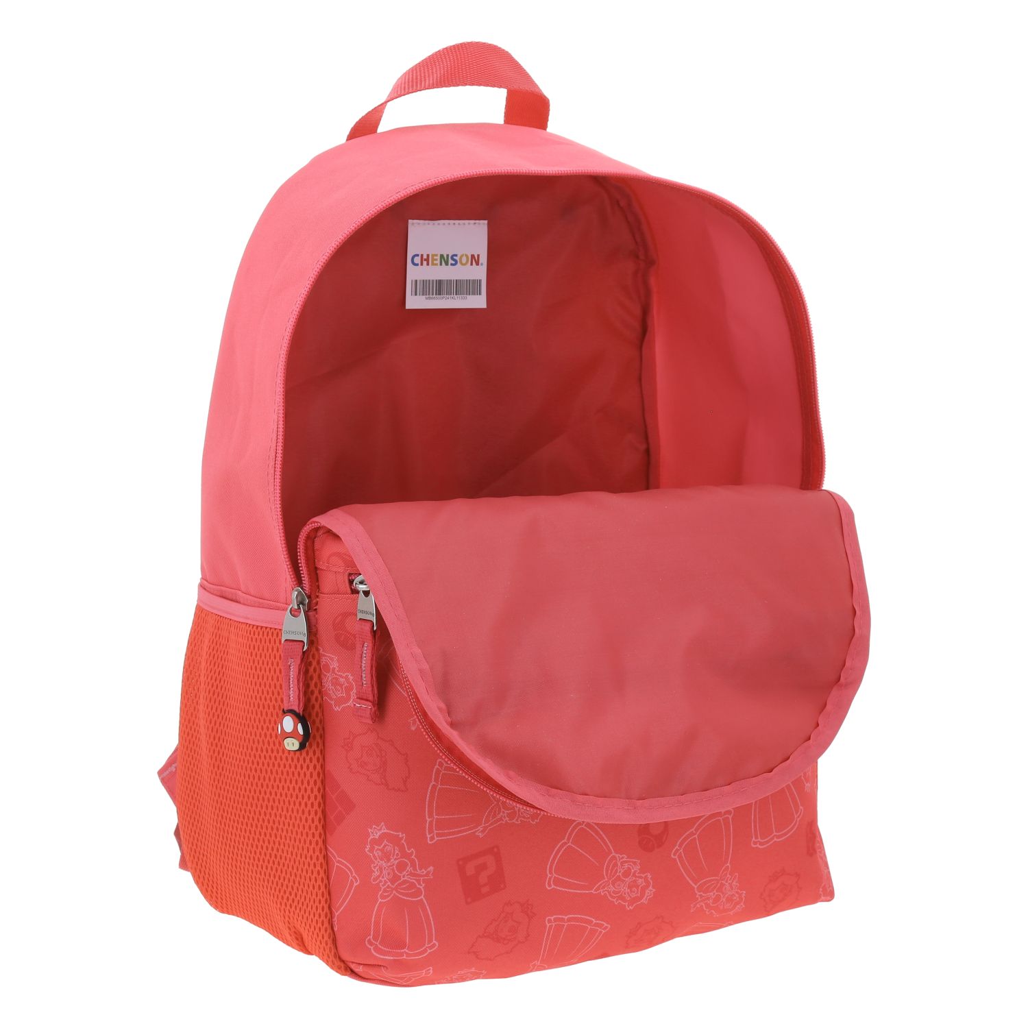 Foto 8 pulgar | Mochila Escolar Grande Chenson Mario Peach Princesa Stool Mb66500-p