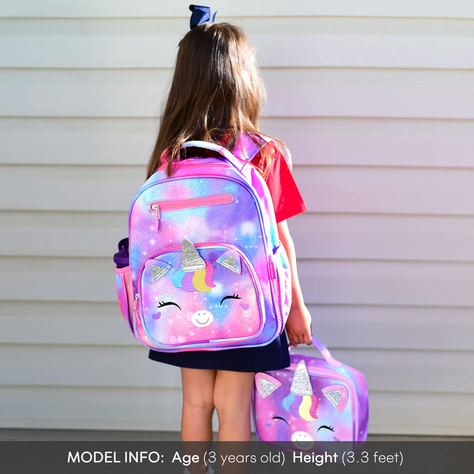 Foto 3 pulgar | Mochila Mibasies con Diseño de Unicornio para Niñas de Primaria de 5 a 8 Años - Venta Internacional