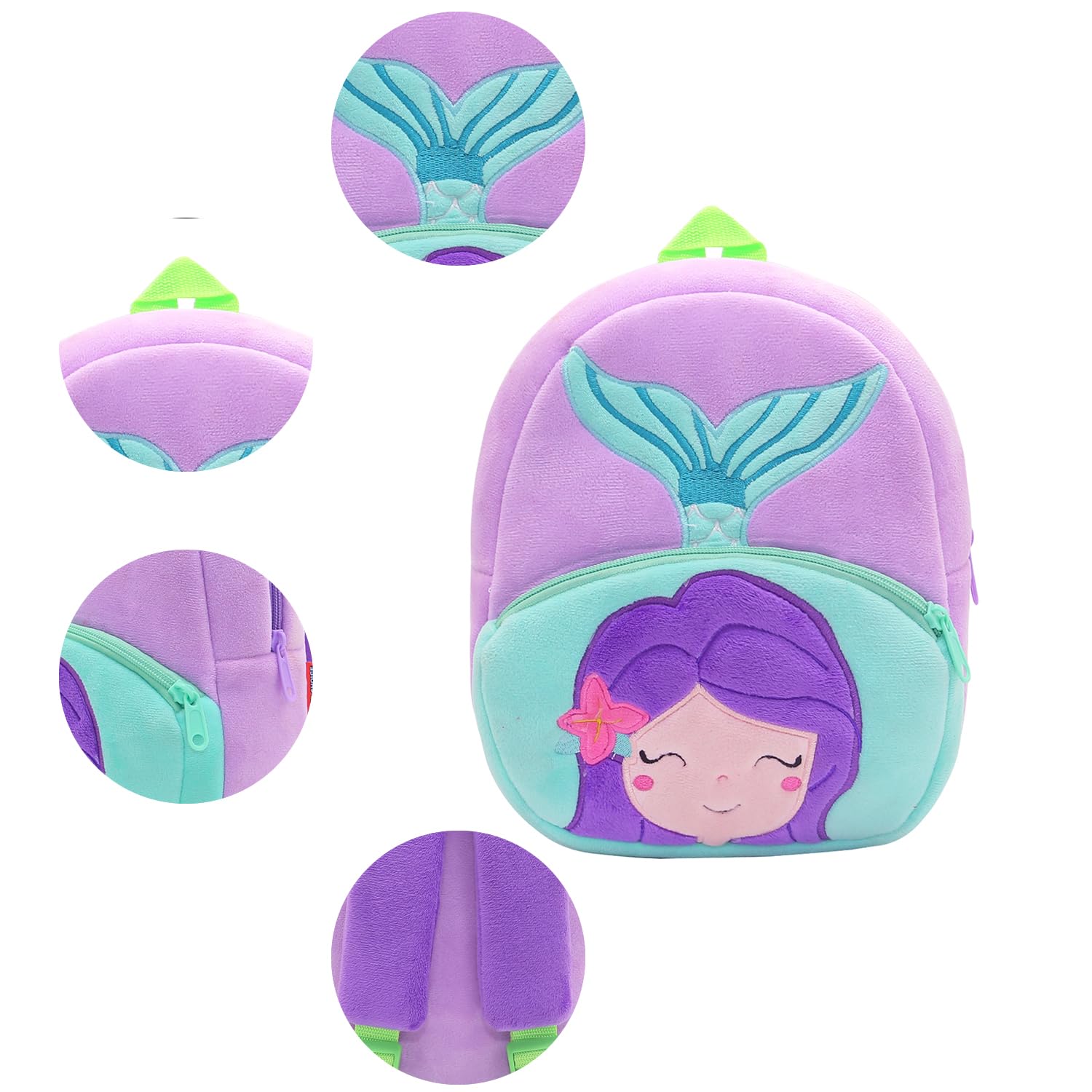 Foto 6 pulgar | Mochila Nice Choice de Peluche para Niños de 2 a 6 Años - Venta Internacional