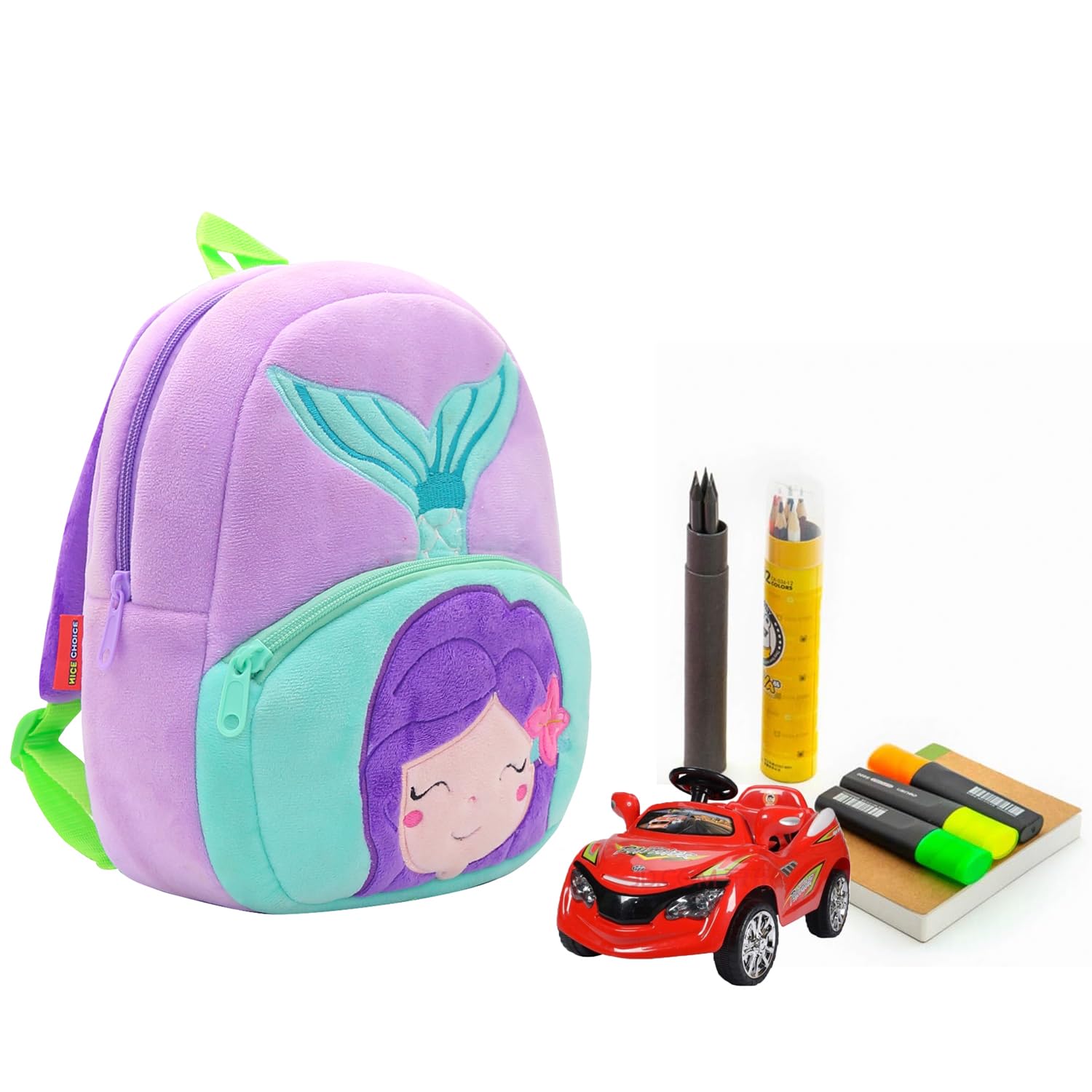 Foto 7 pulgar | Mochila Nice Choice de Peluche para Niños de 2 a 6 Años - Venta Internacional