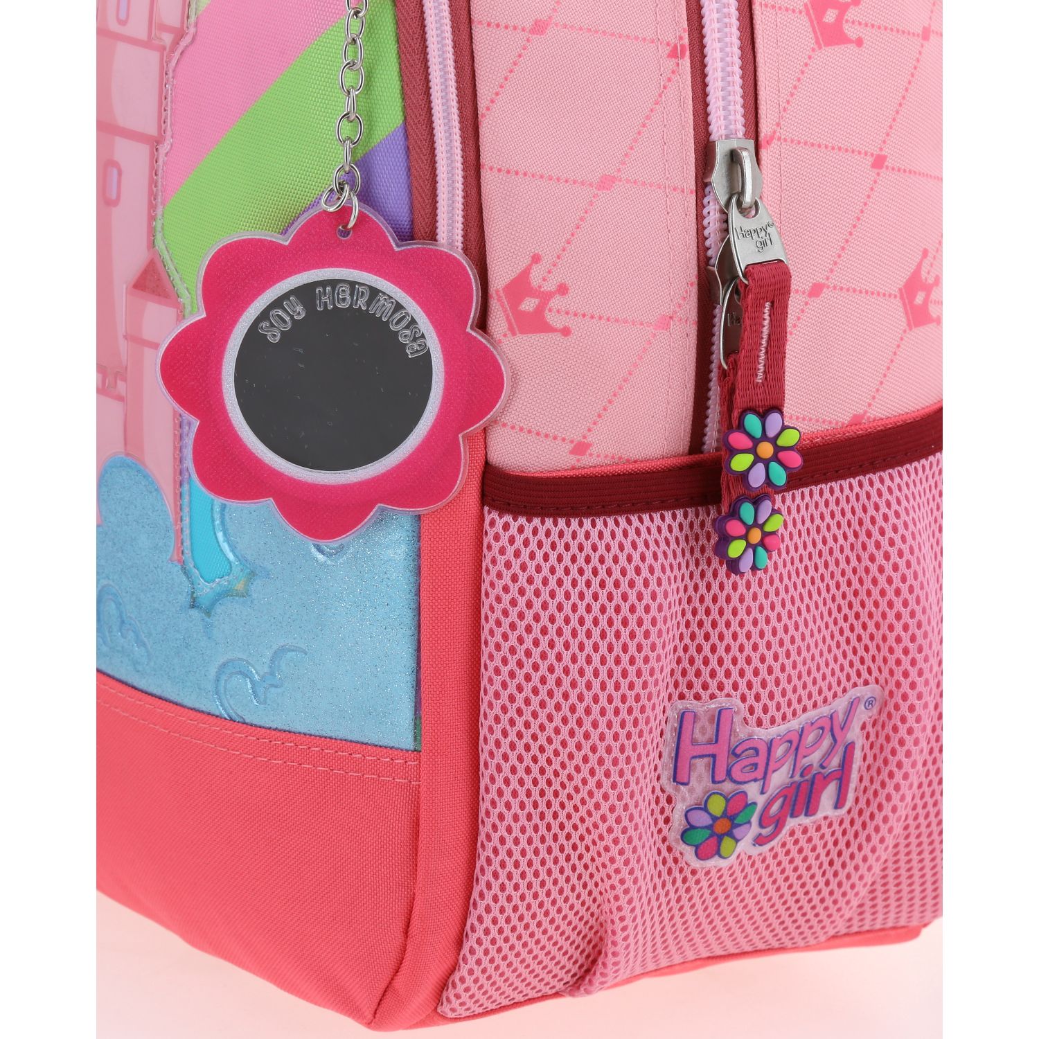 Foto 8 pulgar | Mochila Grande Escolar Chenson Happy Girl Cast Hg66030-p