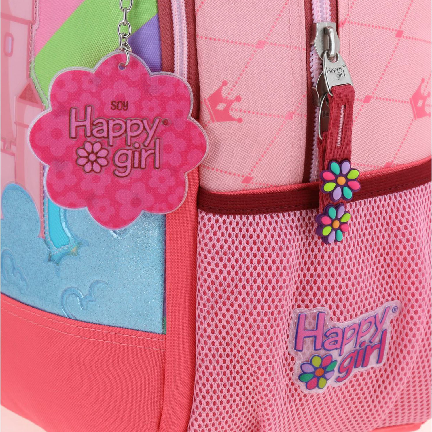 Foto 9 pulgar | Mochila Grande Escolar Chenson Happy Girl Cast Hg66030-p