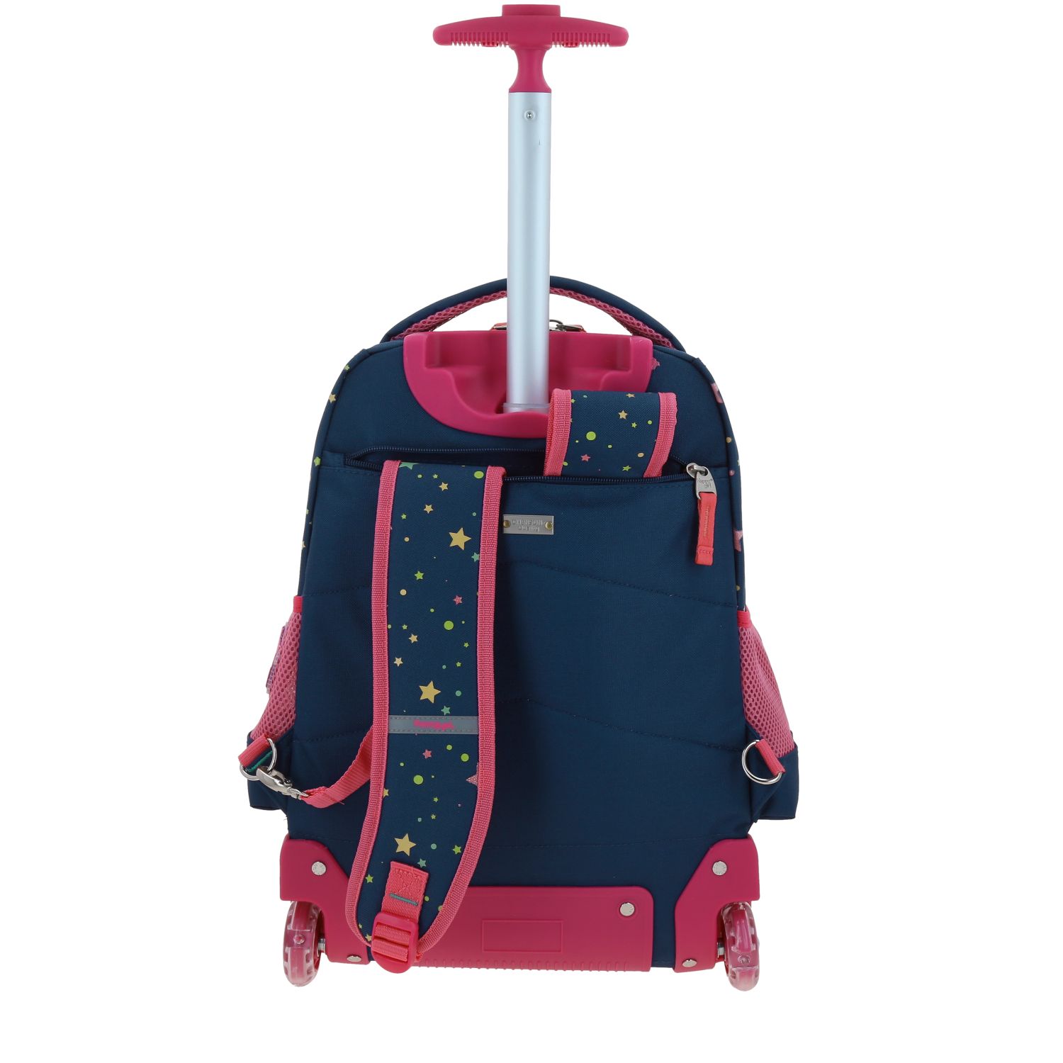 Foto 5 pulgar | Mochila Chenson Con Ruedas Y Luces Led Para Niña Escolar Primaria Happy Girl Estar Hg66502-9