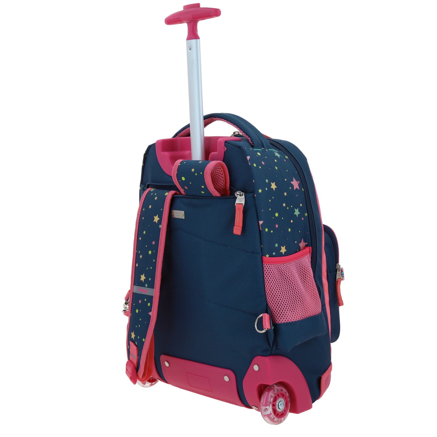 Foto 6 pulgar | Mochila Chenson Con Ruedas Y Luces Led Para Niña Escolar Primaria Happy Girl Estar Hg66502-9