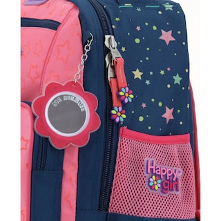 Foto 7 | Mochila Chenson Con Ruedas Y Luces Led Para Niña Escolar Primaria Happy Girl Estar Hg66502-9