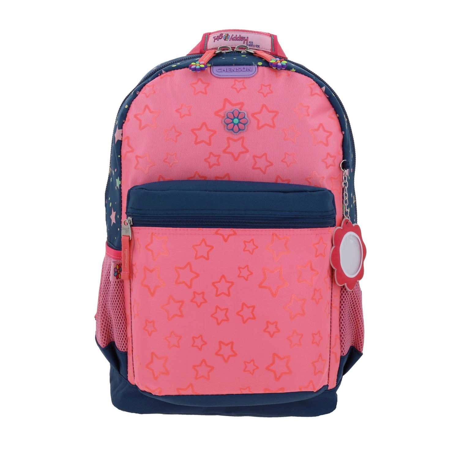 Mochila Grande Escolar Chenson Happy Girl Estar Hg66102-9