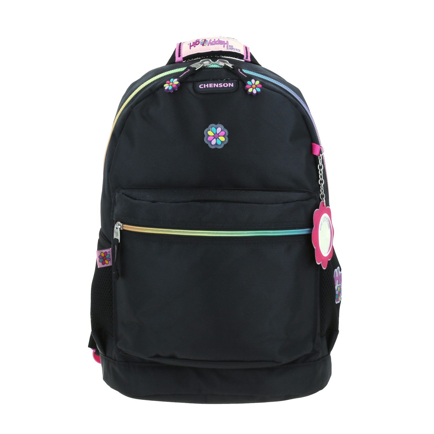 Foto 2 pulgar | Mochila Escolar Chenson Happy Girl Porta Tablet Alely Hg65957-3