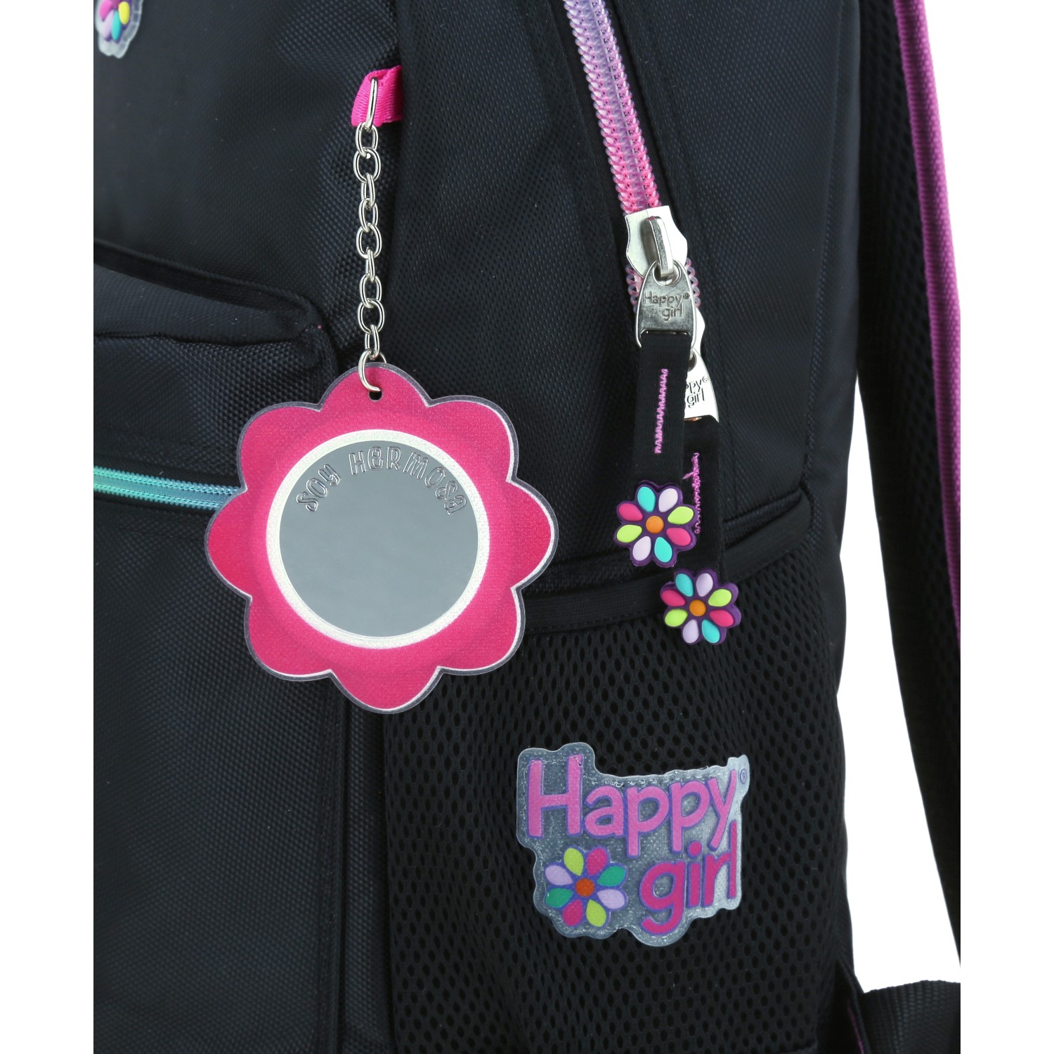 Foto 9 pulgar | Mochila Escolar Chenson Happy Girl Porta Tablet Alely Hg65957-3