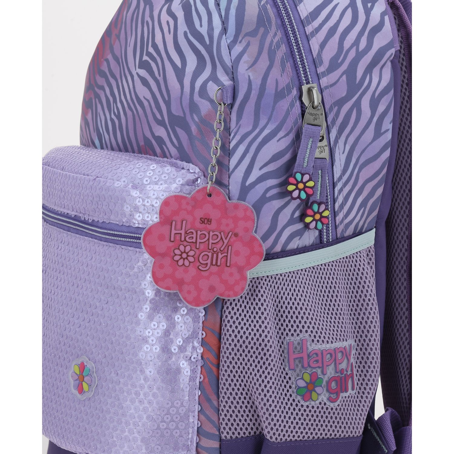 Foto 8 pulgar | Mochila Grande Escolar Chenson Happy Girl Zed Hg66462-u