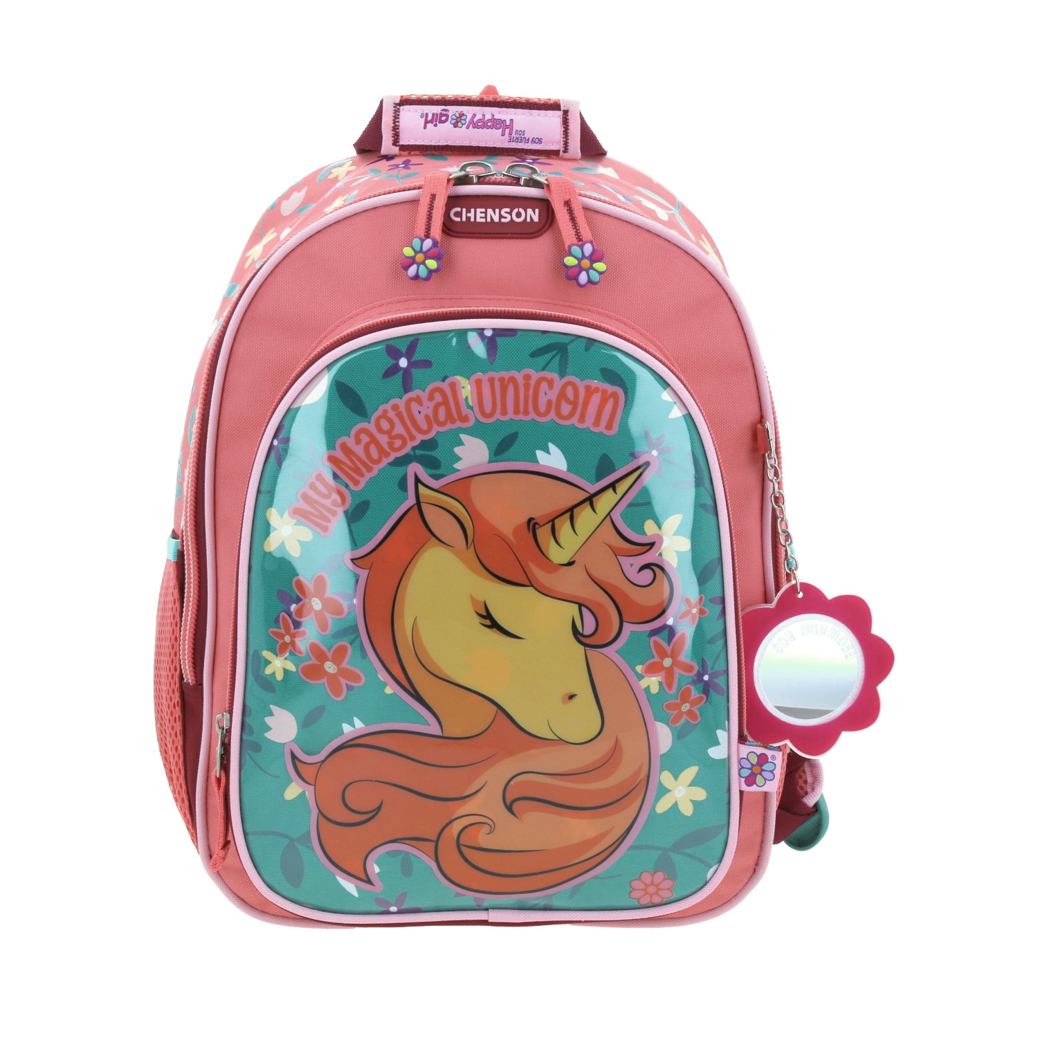 Foto 2 pulgar | Mochila Mediana Chenson Happy Girl Unicornio Manico Hg66238-p