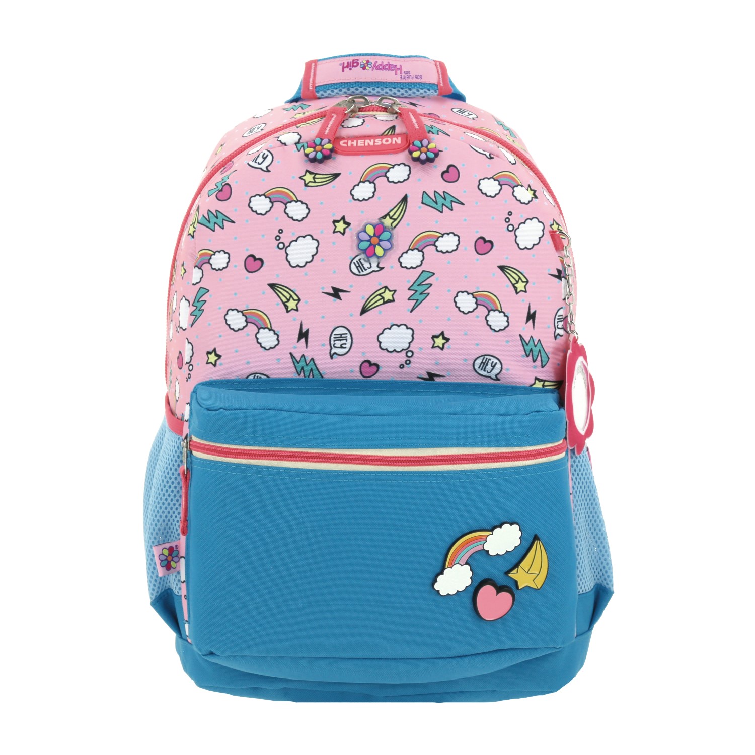 Mochila Grande Escolar Chenson Happy Girl Popt Hg66303-p