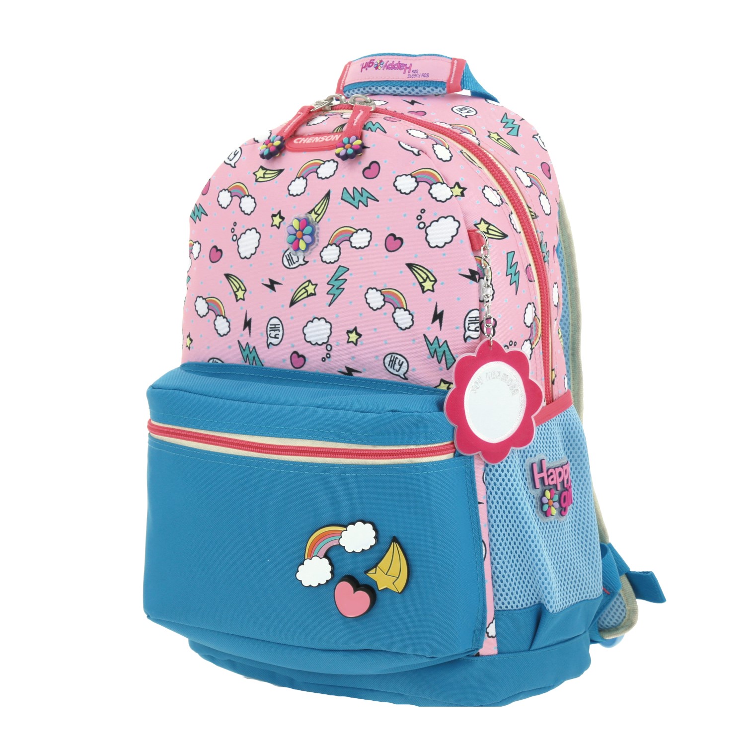 Foto 3 pulgar | Mochila Grande Escolar Chenson Happy Girl Popt Hg66303-p