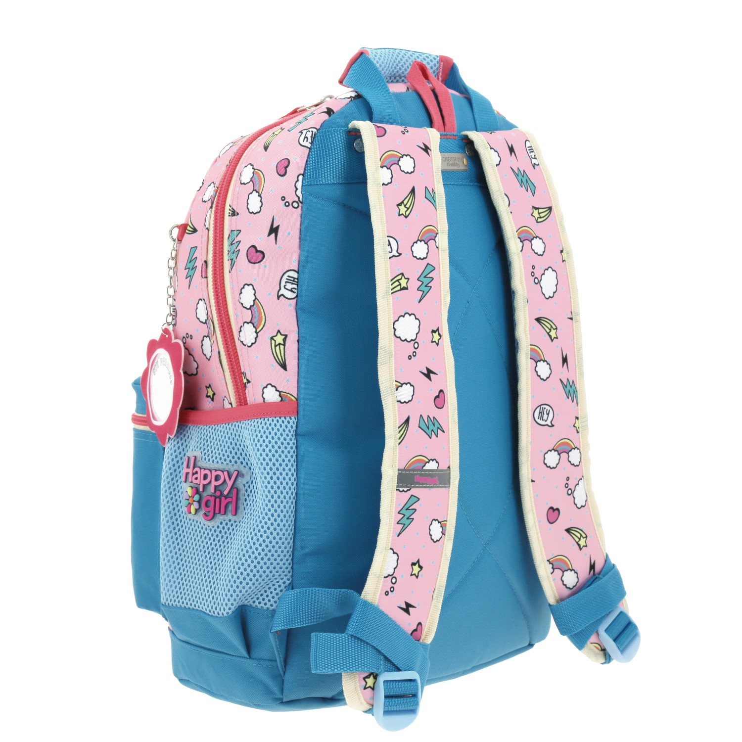 Foto 6 pulgar | Mochila Grande Escolar Chenson Happy Girl Popt Hg66303-p