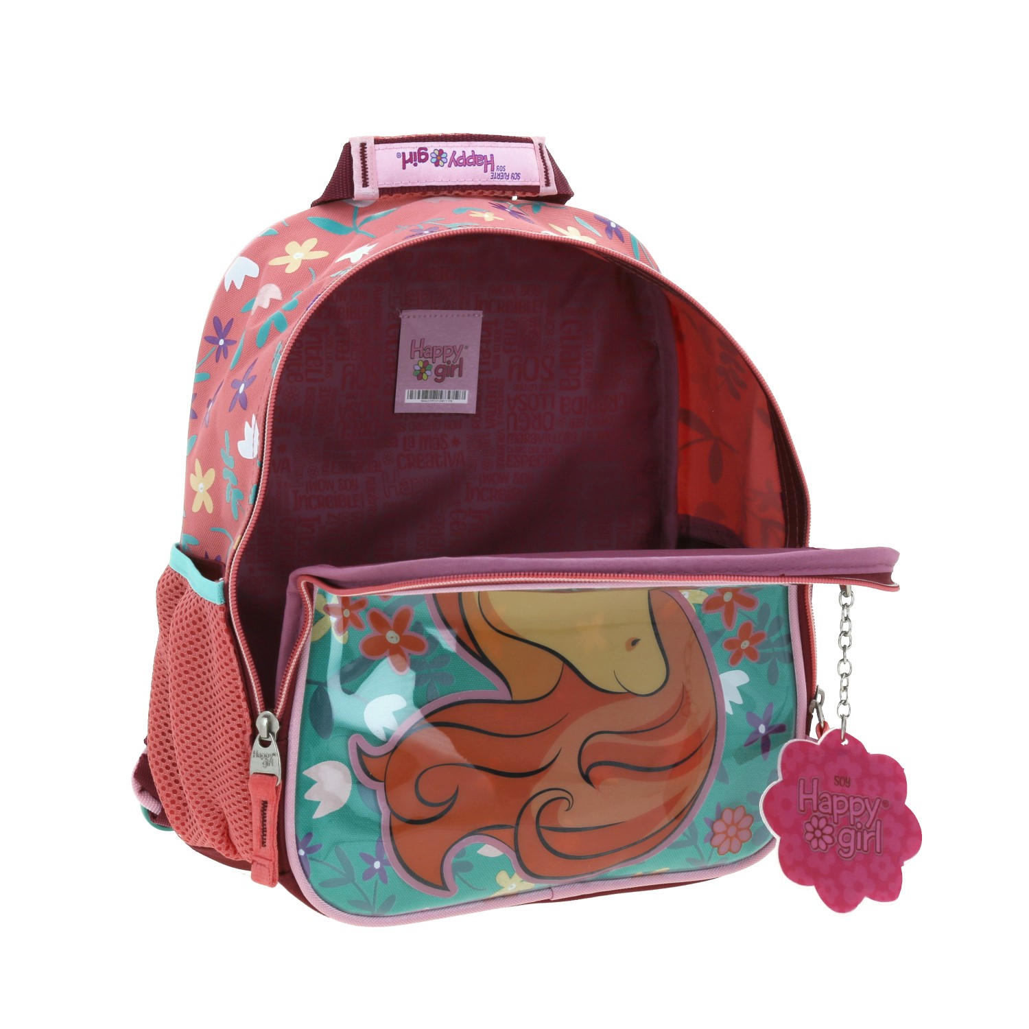 Foto 6 pulgar | Mochila Chica Chenson Preescolar Happy Girl Manico Hg66239-p