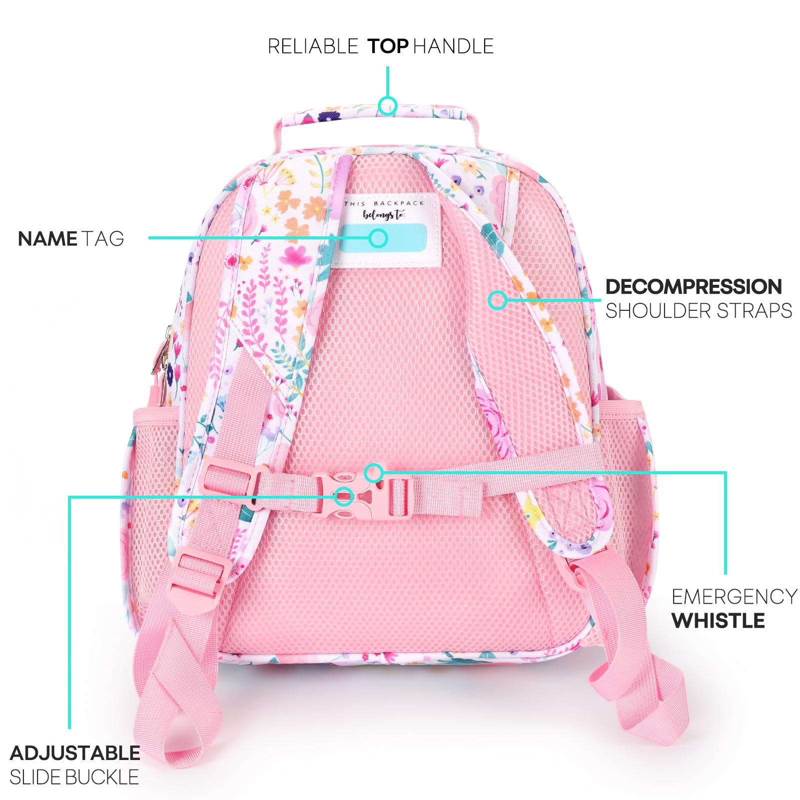 Foto 5 pulgar | Mochila Mibasies Rosa Infantil-Venta Internacional