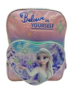 Foto 1 | Mochila Con Luz Grande Escolar Primaria Disney Frozen 178637
