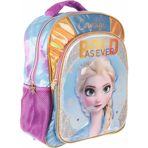 Foto 2 pulgar | Mochila Escolar Grande Primaria Ruz Disney Princesas Frozen Elsa 174422 Coleccion Bold