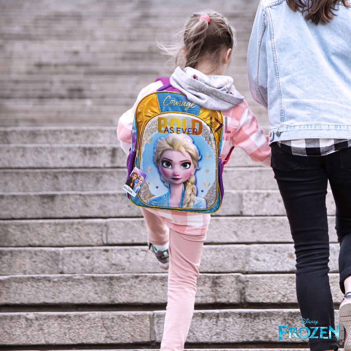 Foto 7 pulgar | Mochila Escolar Grande Primaria Ruz Disney Princesas Frozen Elsa 174422 Coleccion Bold