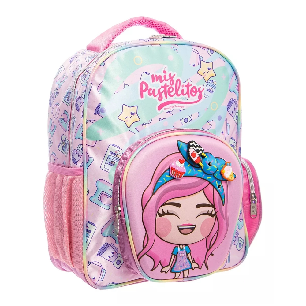 Foto 3 pulgar | Mochila 3d Chica Preescolar Kinder Mis Pastelitos Ruz Klimr 179171