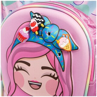 Foto 4 | Mochila 3d Chica Preescolar Kinder Mis Pastelitos Ruz Klimr 179171