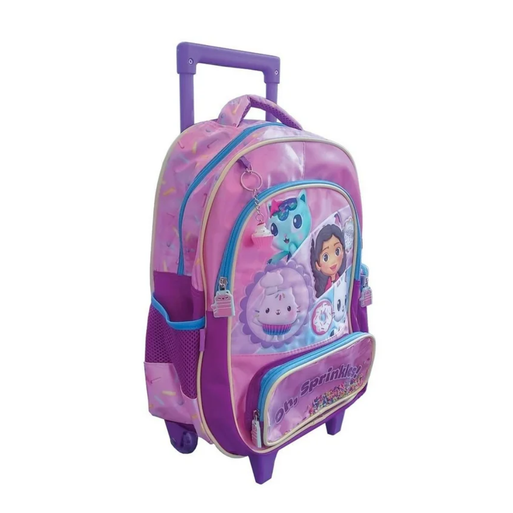 Foto 3 pulgar | Mochila Grande Con Ruedas La Casa De Gabby Primaria Sprinkles Gb301a60wh