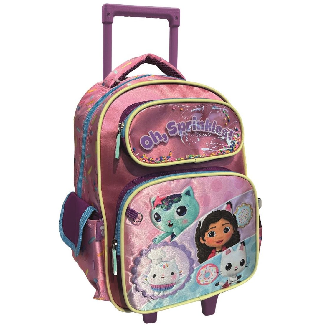 Foto 3 pulgar | Fm Mochila Chica Kinder Preescolar La Casa De Gabby Sprinkles Gb301k33wh