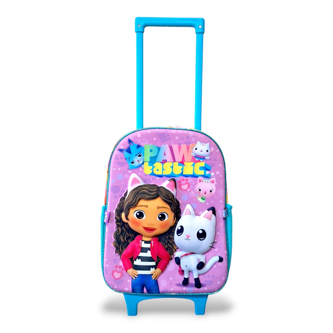 Fm Mochila Ruedas Escolar Grande Casa De Gabby Primaria Gb304a15wh