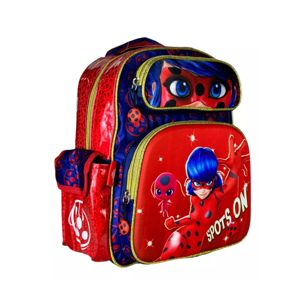 Mochila Chica Fotorama Preescolar Lady Bug Spots Lb301k33bp