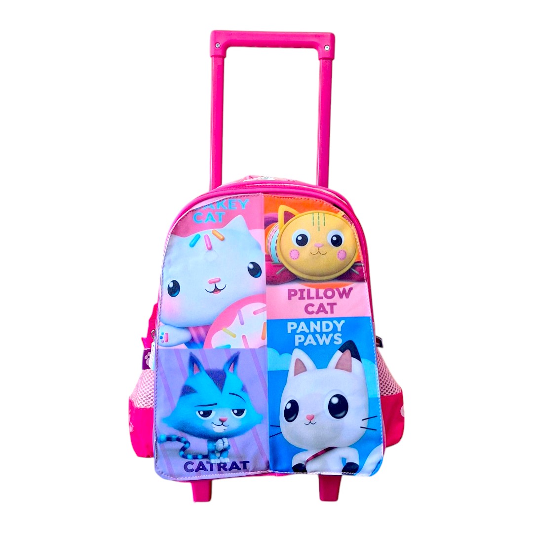 Mochila con Ruedas Chica Fotorama Preescolar La Casa De Gabby Book Gb204k35wh