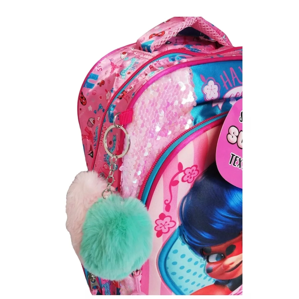 Foto 4 pulgar | Mochila Escolar Grande Fotorama Ladybug Sak Lb014a38bp