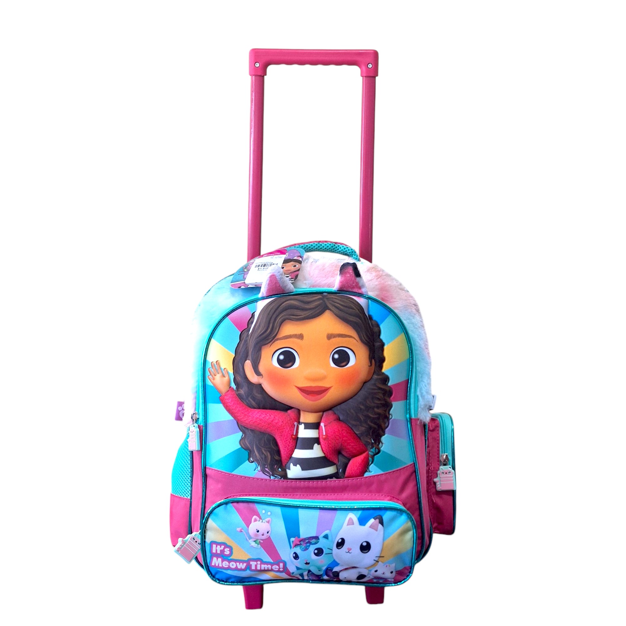 Mochila Grande Con Ruedas La Casa De Gabby Primaria Pilec Gb403a60wh