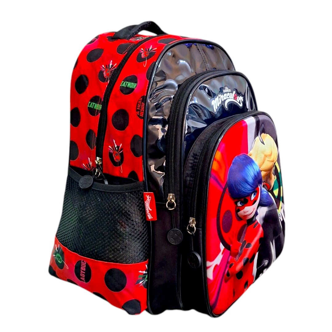 Foto 3 pulgar | Fm Mochila Grande Primaria Lady Bug Lb112a75bp