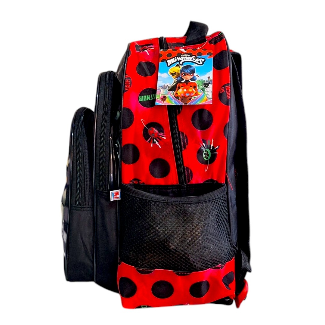 Foto 4 pulgar | Fm Mochila Grande Primaria Lady Bug Lb112a75bp