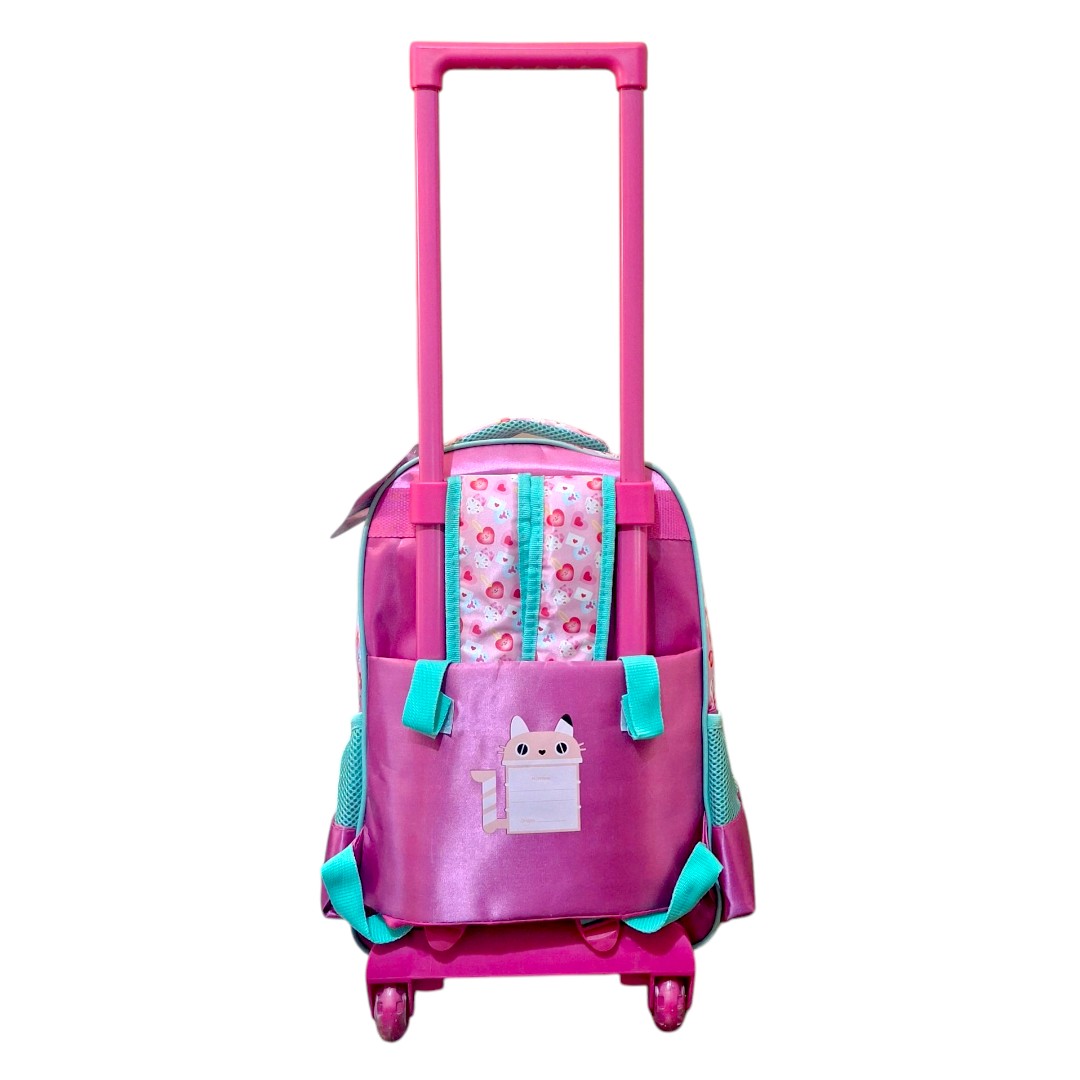 Foto 4 | Fm Mochila Ruedas Escolar Grande Gaby Casa De Muñecas