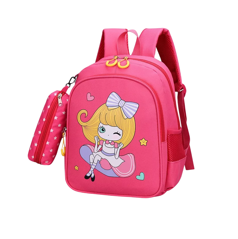Foto 1 | Mochila Impermeable Para Estudiantes De Escuela Rojo