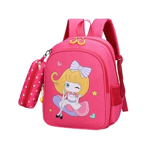 Foto 1 | Mochila Impermeable Para Estudiantes De Escuela Rojo
