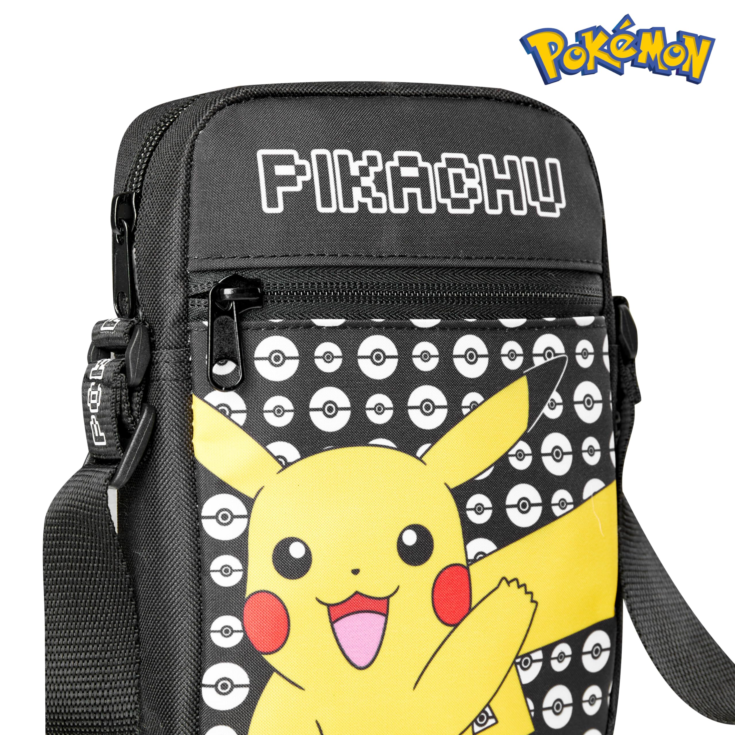 Foto 4 pulgar | Bandolera Pokemon Kids Crossbody Black Pikachu - Venta Internacional.